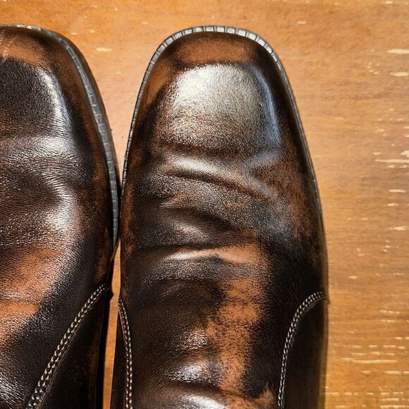 Dexter USA 11 Men’s Chelsea Genuine Leather Slip on Pull on Ankle Boots - Picture 10 of 12